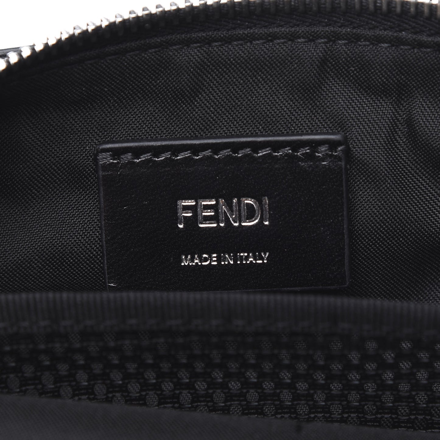 Recycled Nylon Vitello Grace Light Pequin Logo Pocket Belt Bag Black Sunflower