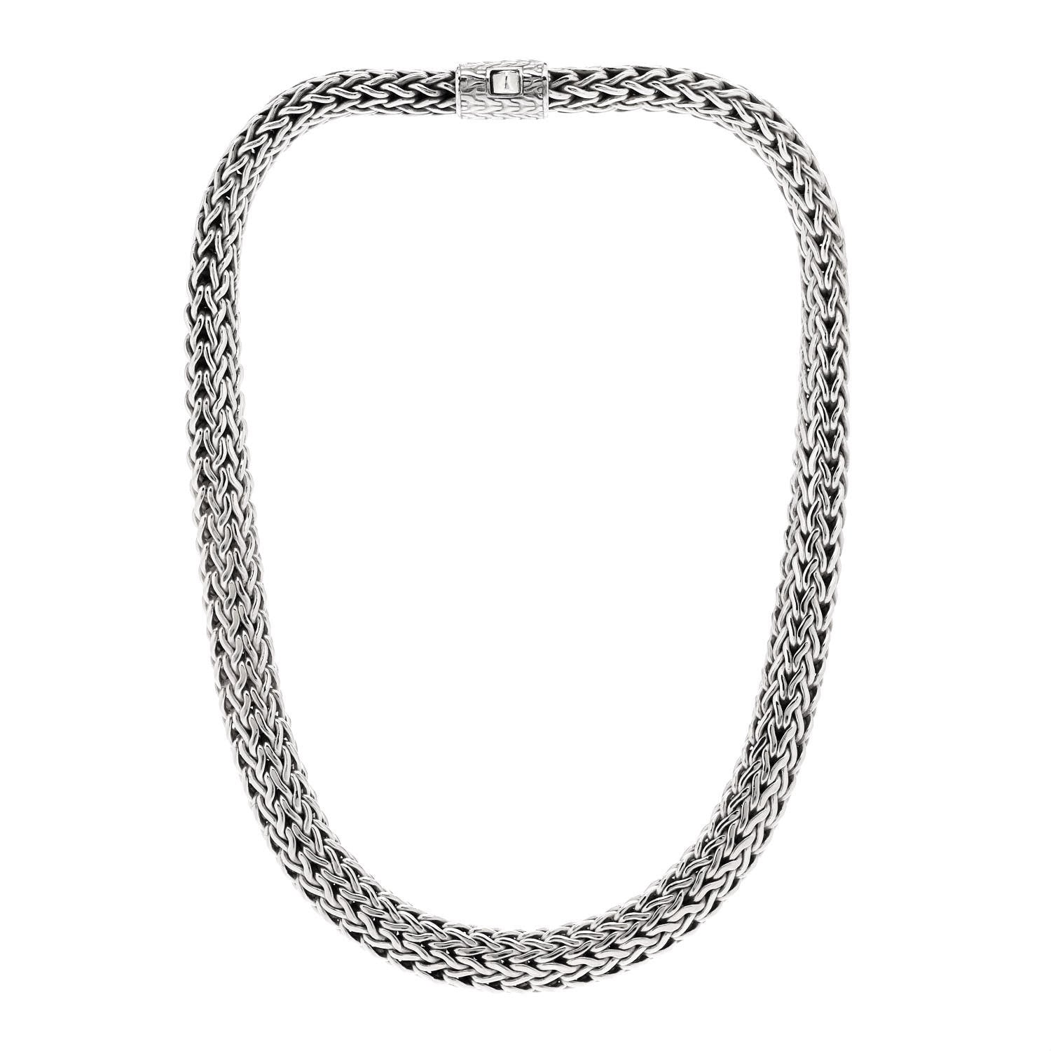 John Hardy Sterling Silver 10mm Classic Chain Necklace 3 of 4