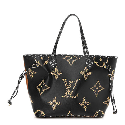 Louis Vuitton Monogram Giant Jungle Neverfull MM Black 1 of 16
