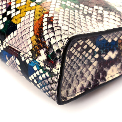 Jimmy Choo Elaphe Snakeskin Callie Mini Hobo Multicolor 9 of 11