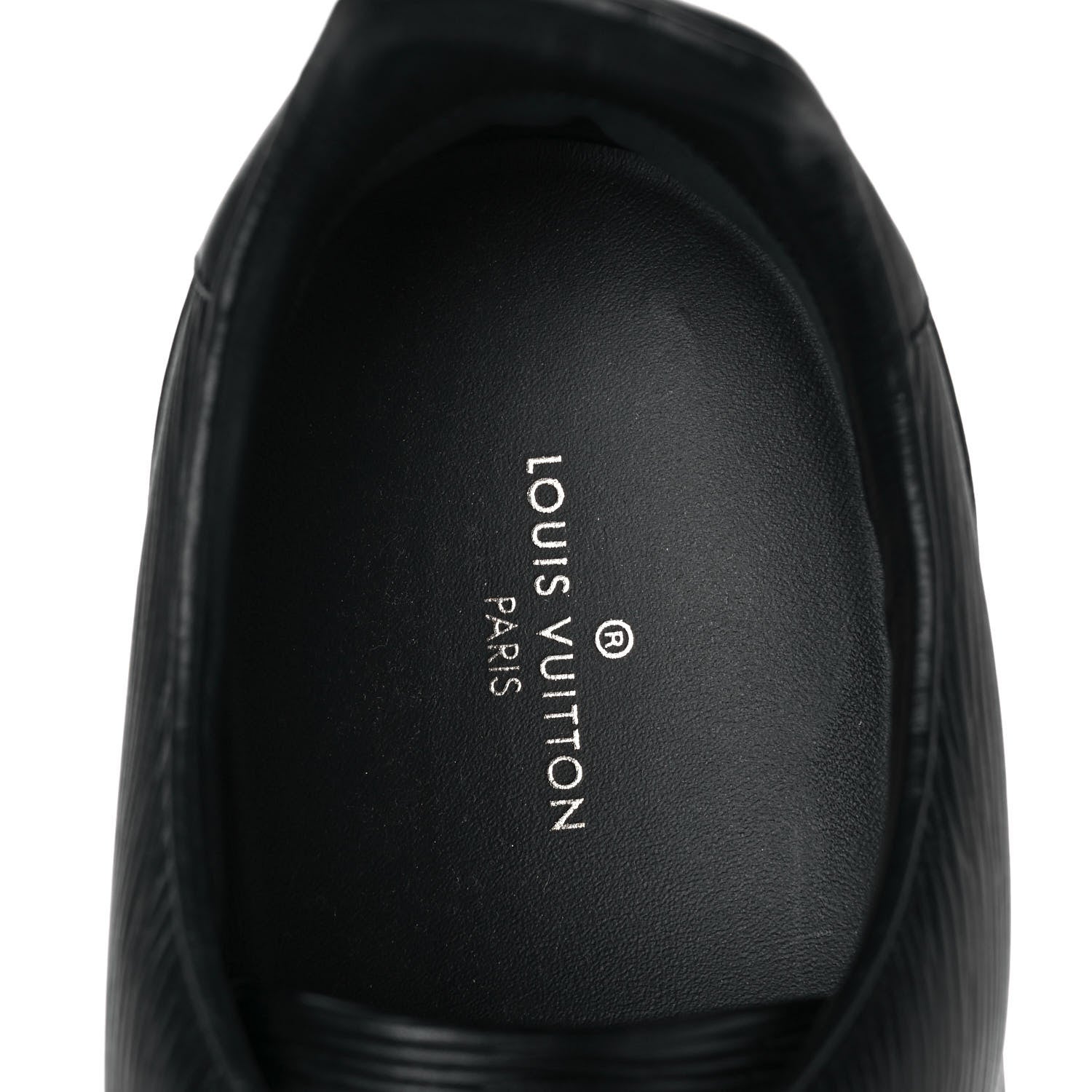 Louis Vuitton Epi Low Top Sneakers 12 Black 8 of 9