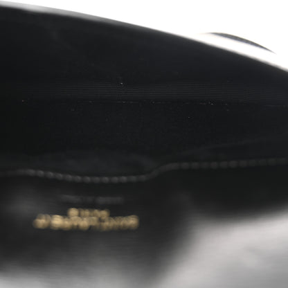 Saint Laurent Smooth Calfskin Monogram Phone Holder Crossbody Black 5 of 11