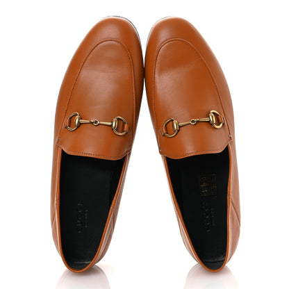 Gucci Lambskin Brixton Horsebit Loafers 38.5 Crystal Copper 2 of 12