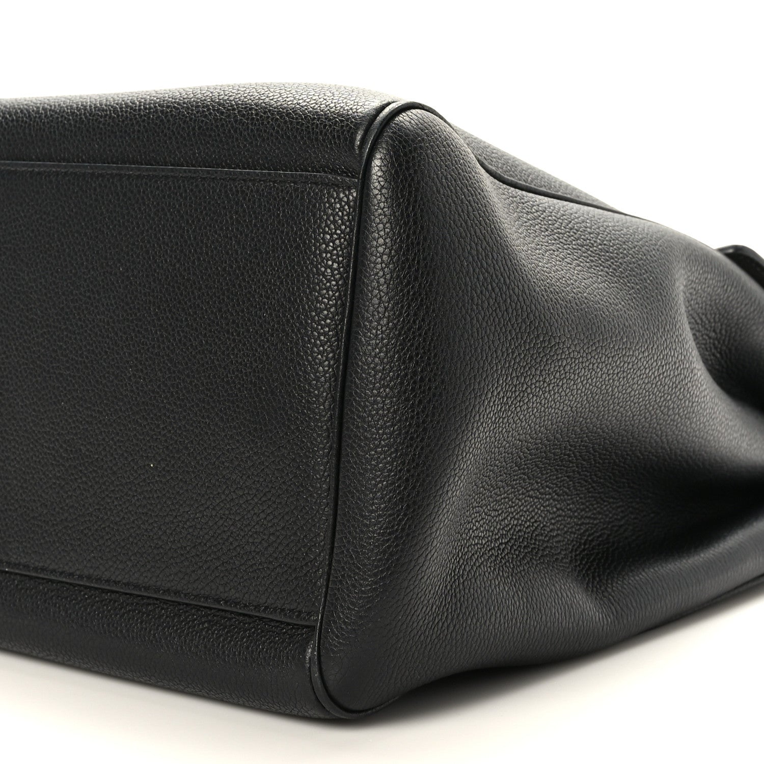 Celine Grained Calfskin Large Soft 16 Bag Black 9 of 9