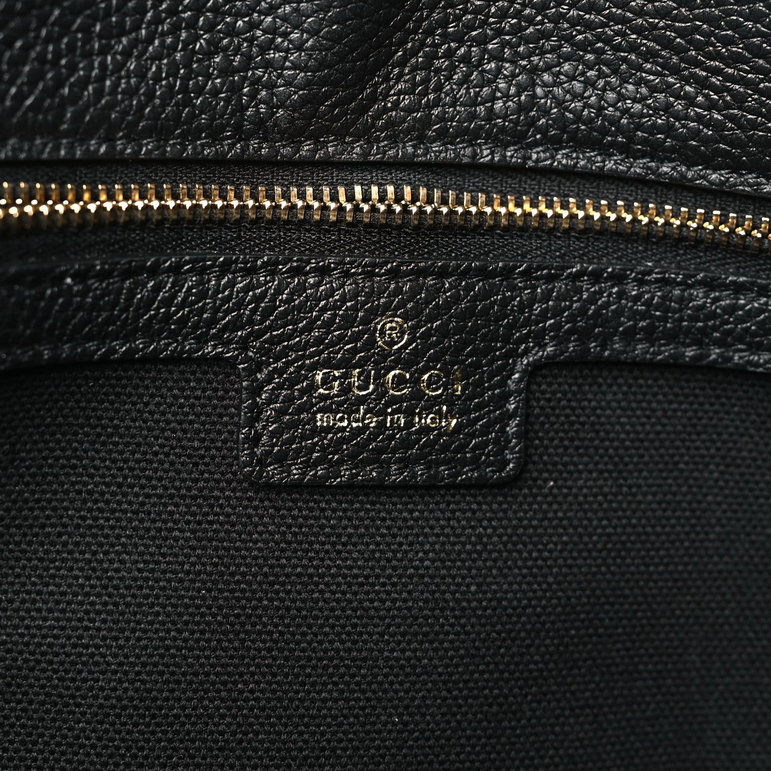 Gucci Pebbled Calfskin Large Jackie 1961 Hobo Black 6 of 10