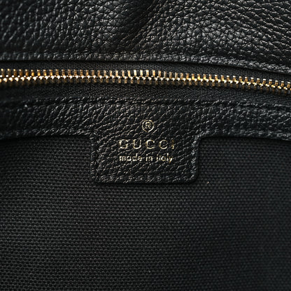Gucci Pebbled Calfskin Large Jackie 1961 Hobo Black 6 of 10