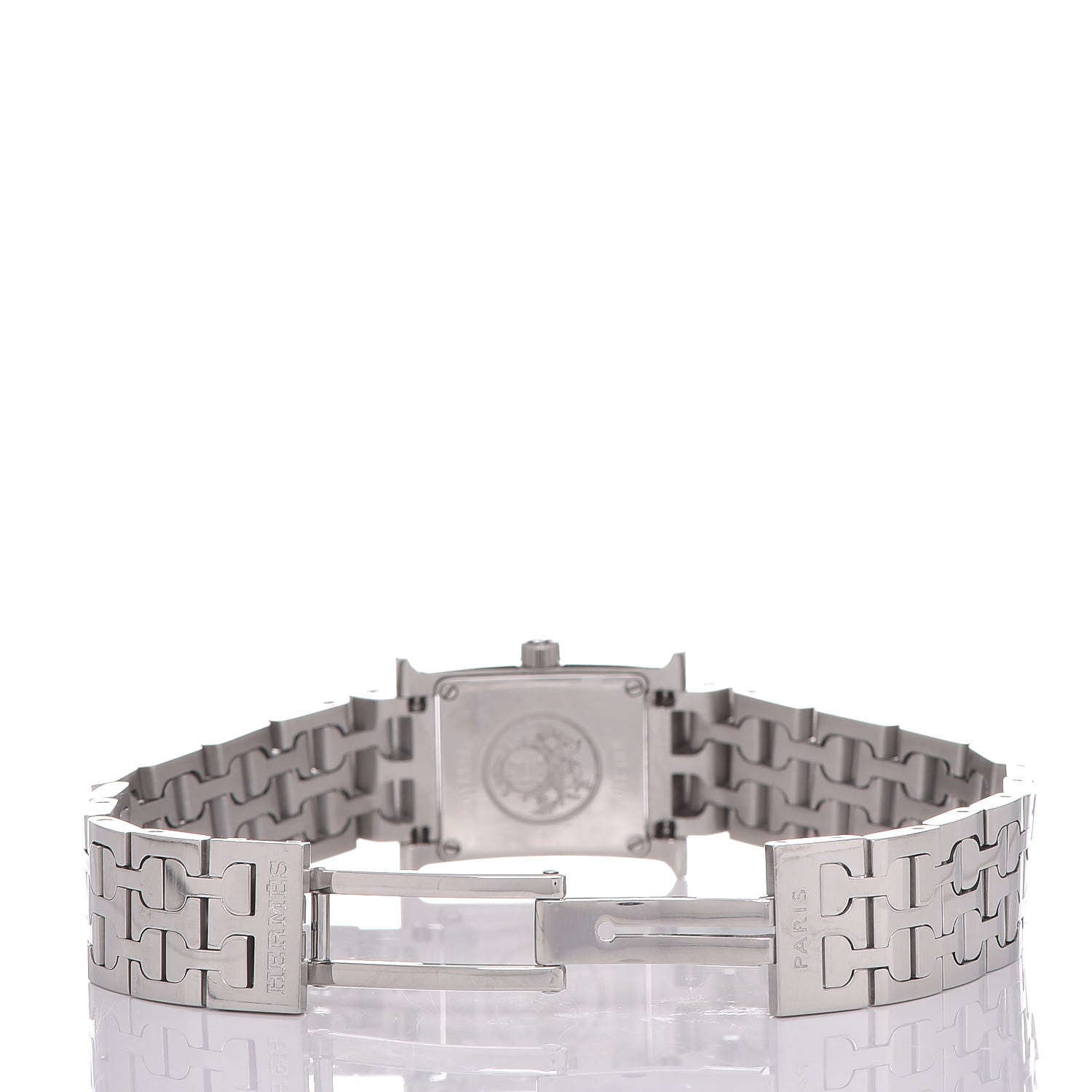 Hermes Stainless Steel 17.2mm Heure H Hour Quartz Watch 7 of 10