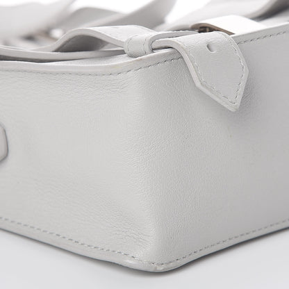 Proenza Schouler Lambskin PS1 Mini Pouch Messenger Pale Steel 9 of 10