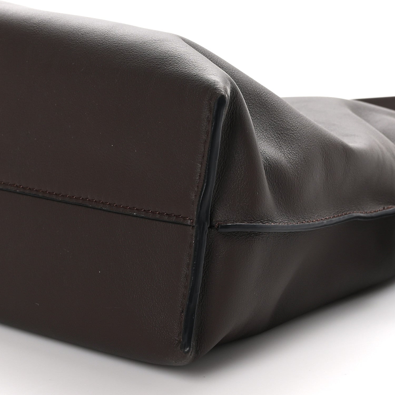 Loewe Nappa Medium Flamenco Knot Bag Chocolate 8 of 8