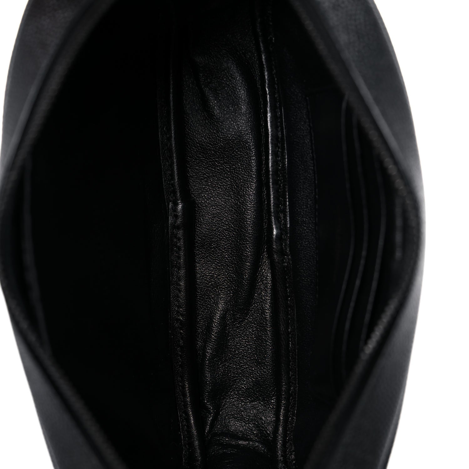 Saint Laurent Grain De Poudre Matelasse Monogram Mini Lou Camera Bag Black 5 of 9