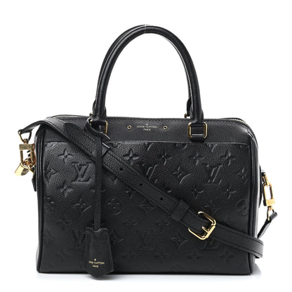Louis Vuitton Empreinte Speedy Bandouliere 25 NM Black 1 of 10