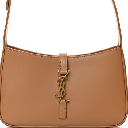 Saint Laurent Smooth Calfskin Le 5 A 7 Hobo Brown 12 of 22