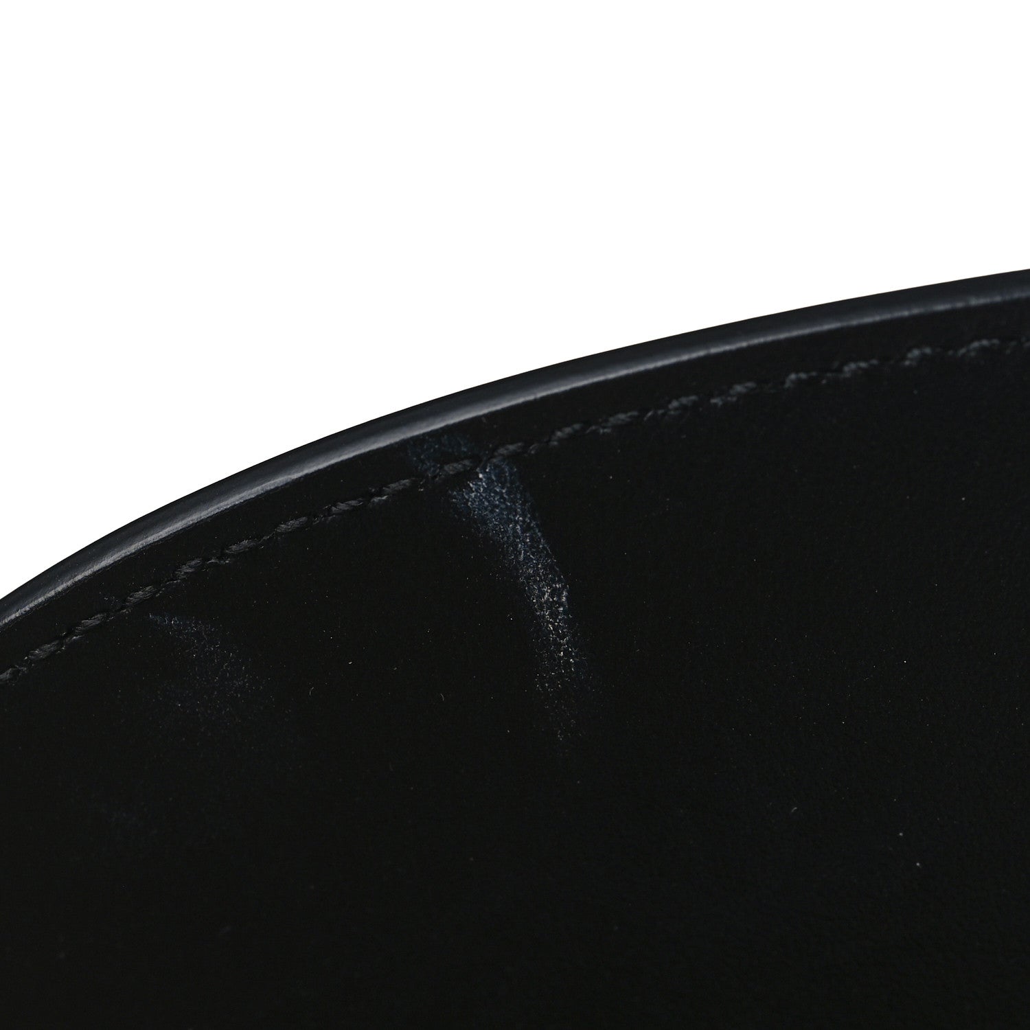 Salvatore Ferragamo Canvas Calfskin Gancini Saddle Bag Black Beige 10 of 10