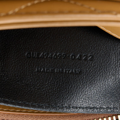 Saint Laurent Calfskin Y Quilted Monogram Small Loulou Chain Satchel Dark Natural 8 of 11