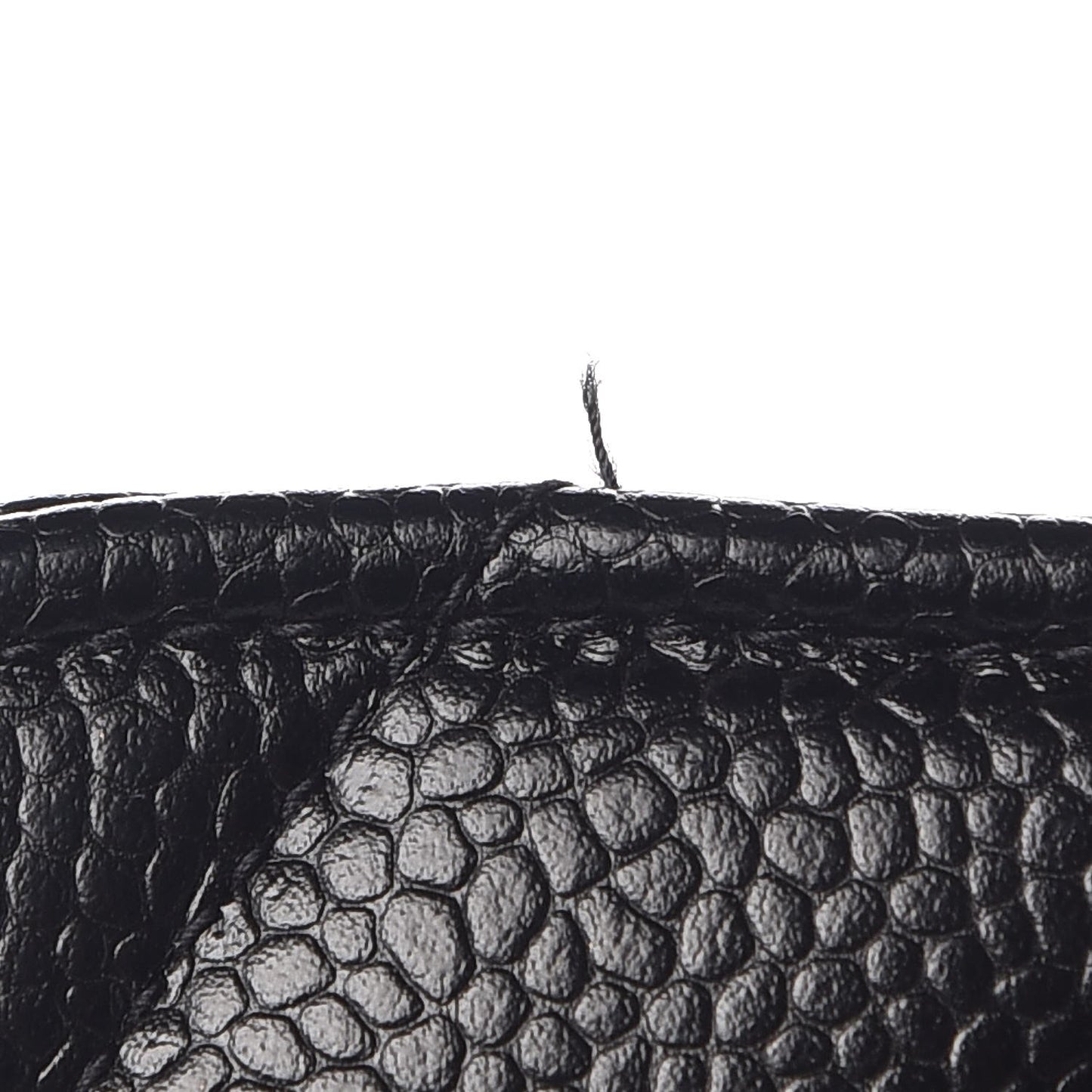Caviar Chevron Quilted Maxi Single Flap Black