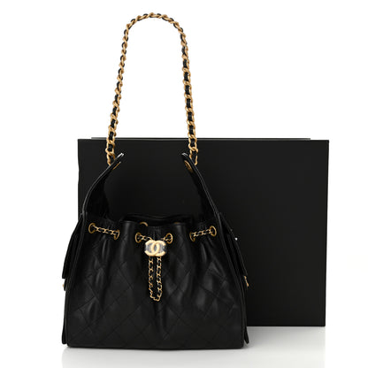 Chanel Caviar Quilted Small Chanel 25 Handbag Black 11 of 11