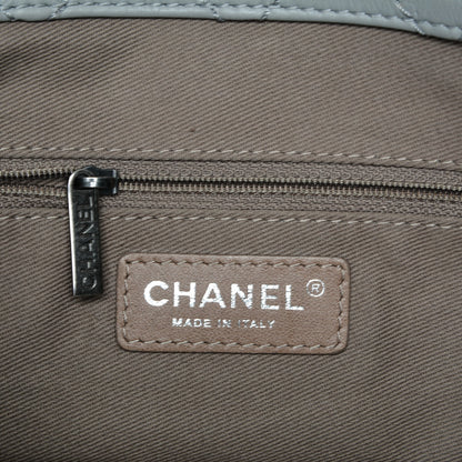 Chanel Calfskin Stitched CC Pocket Hobo Grey 6 of 7