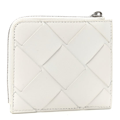 Bottega Veneta Nappa Maxi Intrecciato Coin Purse White 3 of 7