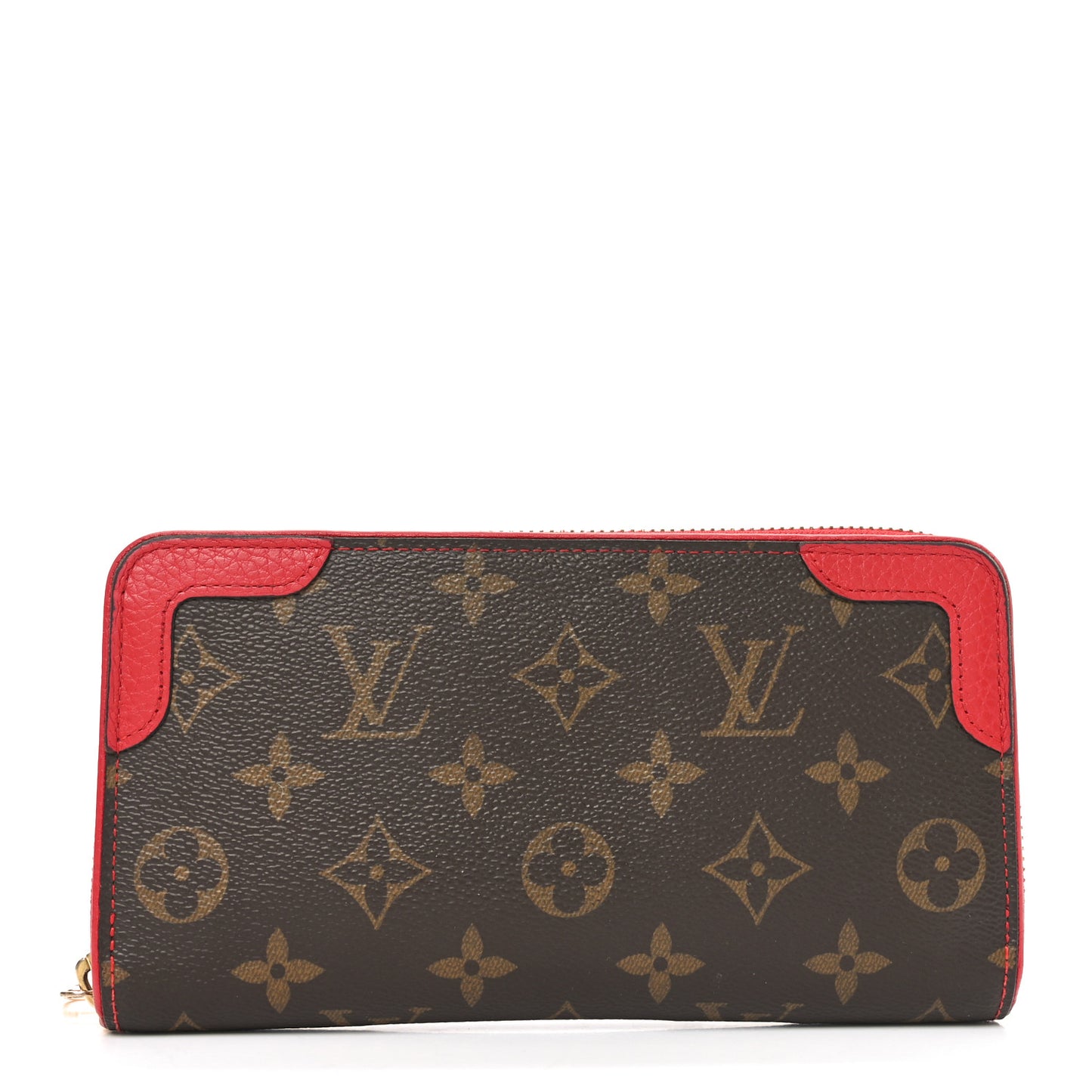 Monogram Retiro Zippy Wallet Cherry