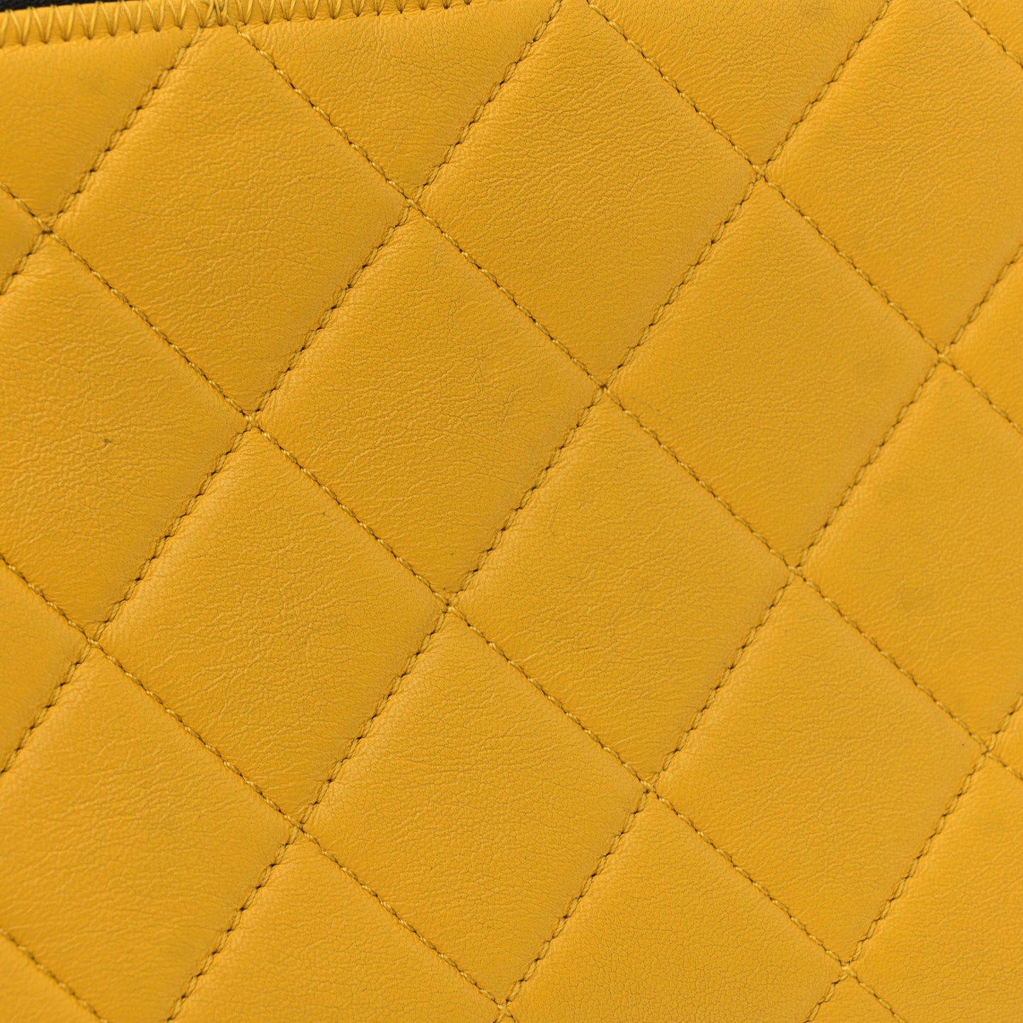 Lambskin Quilted Graphic Small Flap Multicolor