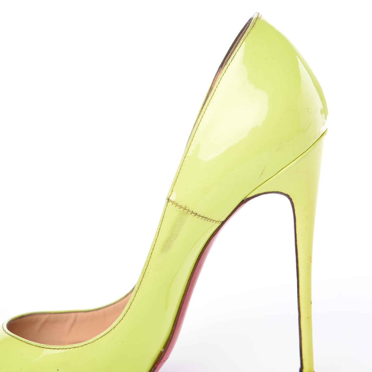 Patent So Kate 120 Pumps 38 Neon Yellow