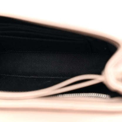 Saint Laurent Calfskin Y Quilted Monogram Toy Loulou Crossbody Bag Dark Beige 5 of 14