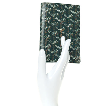 Goyard Goyardine Grenelle Passport Wallet Green 2 of 7