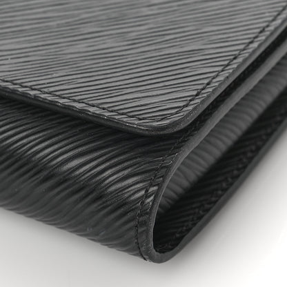 Louis Vuitton Epi Twist Chain Wallet Black 8 of 8