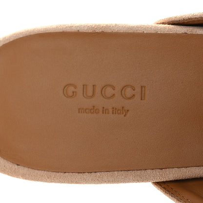 Gucci Suede Womens Princetown Slippers 38.5 Rose Dust 9 of 11