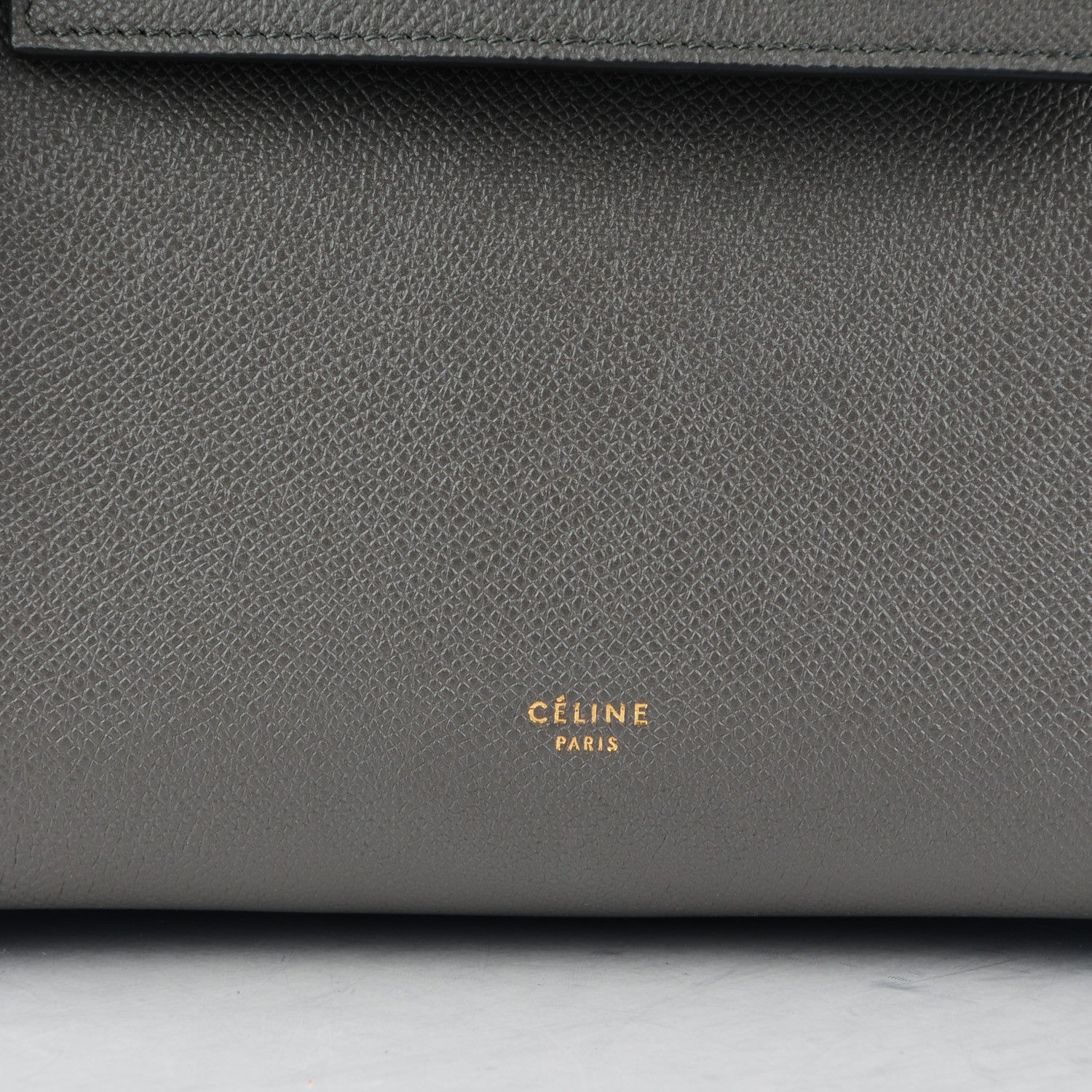 Celine Baby Grained Calfskin Micro Belt Bag Grey 6 of 9
