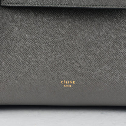 Celine Baby Grained Calfskin Micro Belt Bag Grey 6 of 9