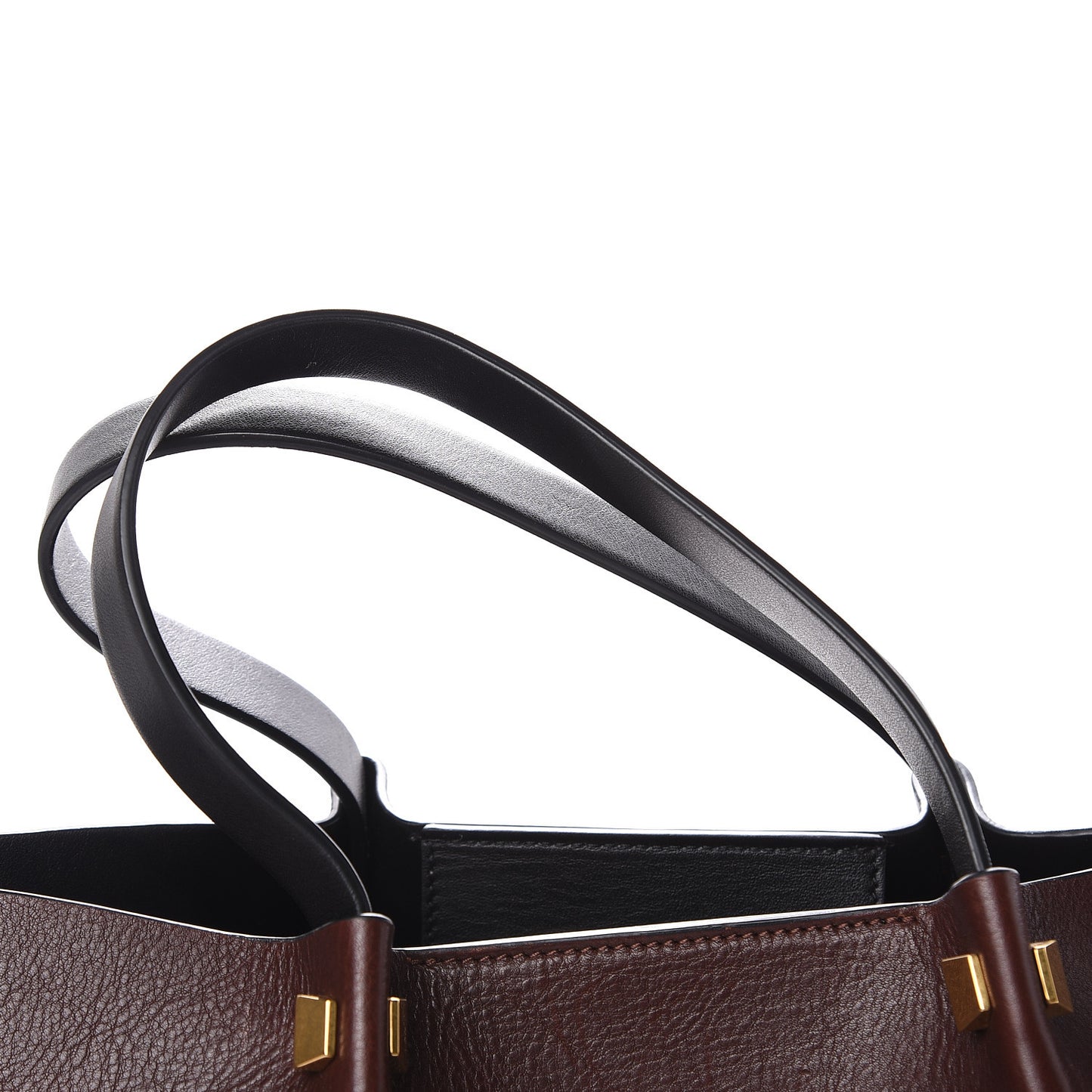 Grainy Calfskin Medium VLogo Escape Shopper Rubin