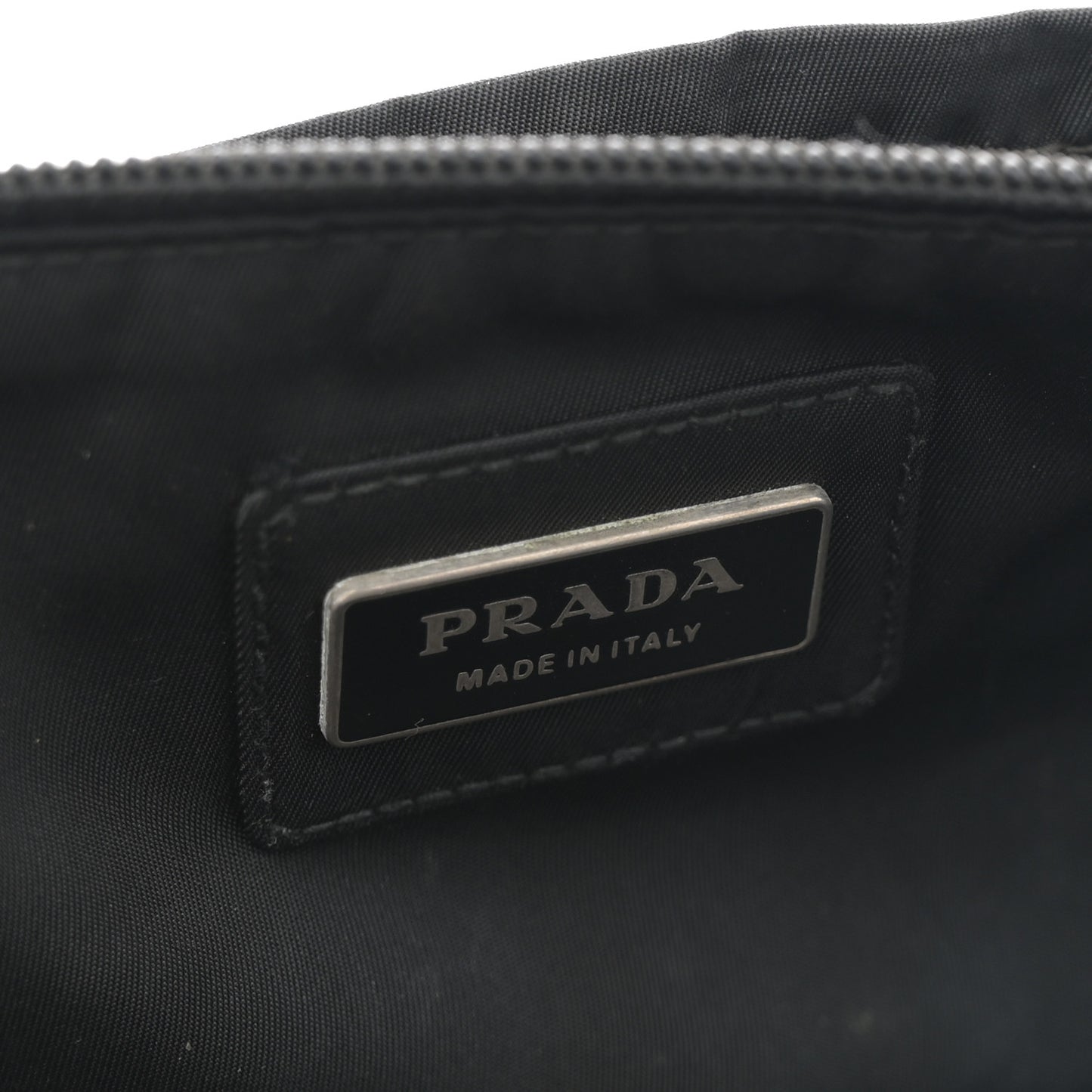 Tessuto Nylon Montagna Belt Bag Black