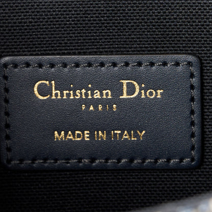 Christian Dior Oblique 30 Montaigne East West Chain Flap Bag Blue 6 of 10