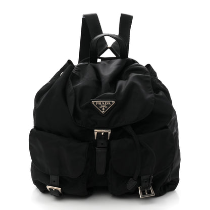 Prada Tessuto Nylon Vela Medium Backpack Black 1 of 10