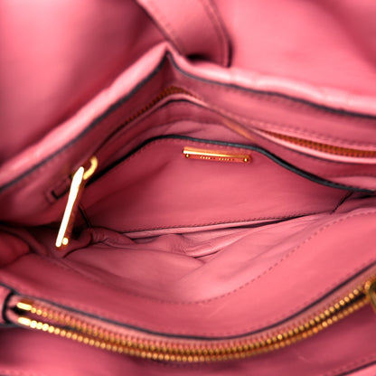 Miu Miu Nappa Padded Top Handle Bag Geranio 6 of 14