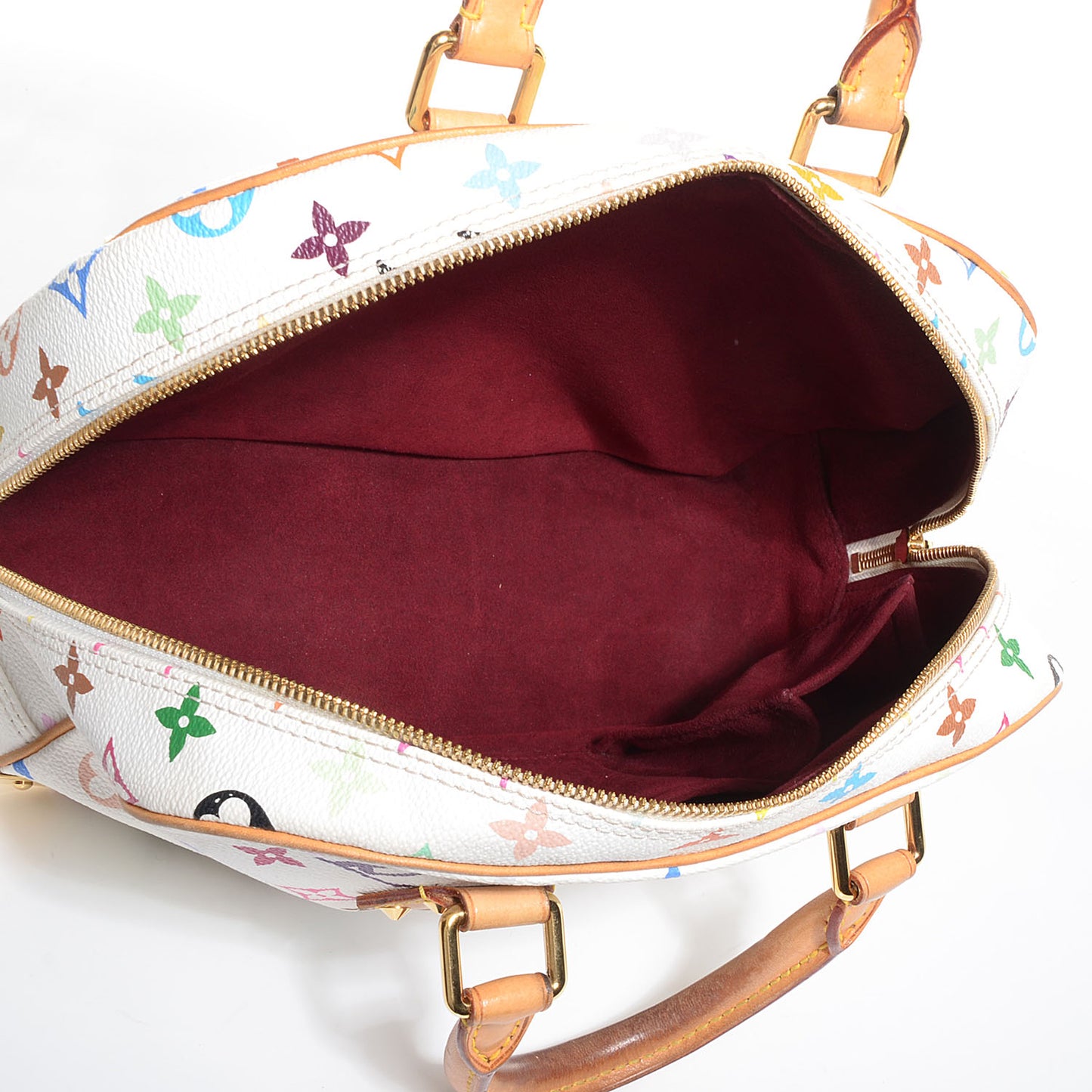 Monogram Multicolor Trouville White