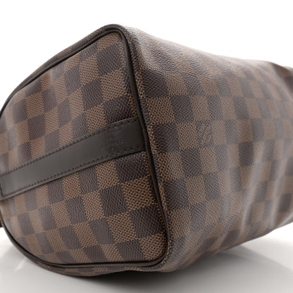 Louis Vuitton Damier Ebene Speedy Bandouliere 25 9 of 14