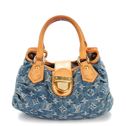 Louis Vuitton Monogram Denim Pleaty Blue 1 of 8