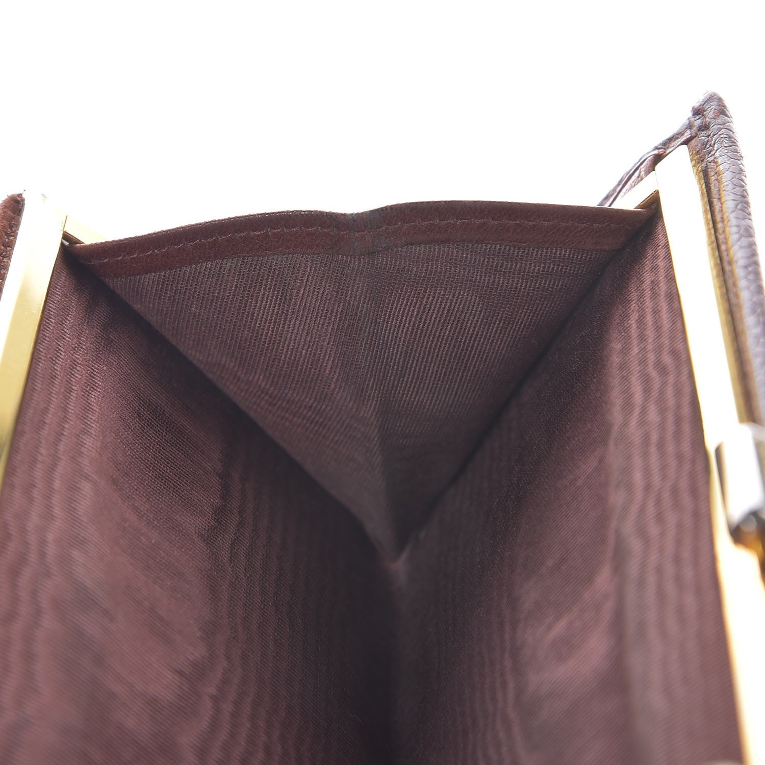 Chanel Caviar Stitched French Wallet Brown 17 of 18