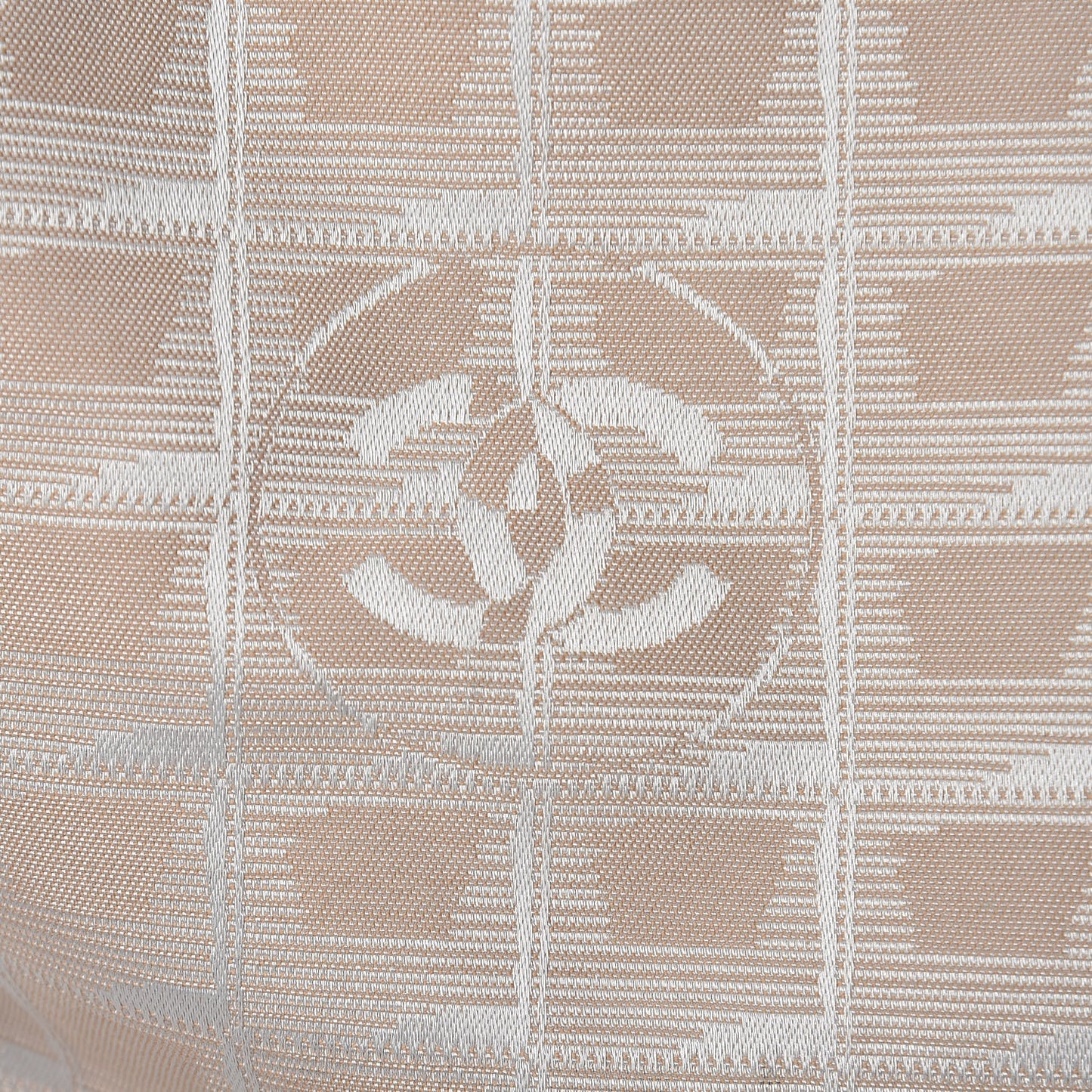 Nylon Small Travel Duffle Beige