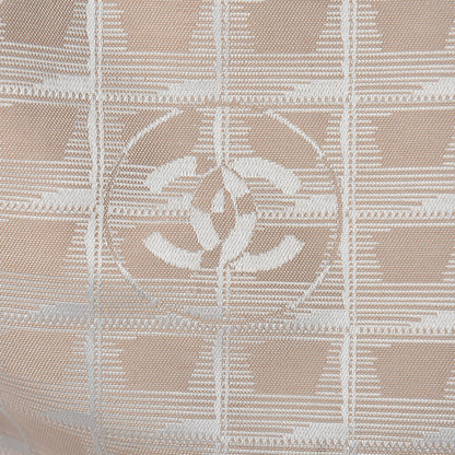 Chanel Nylon Small Travel Duffle Beige 19 of 26
