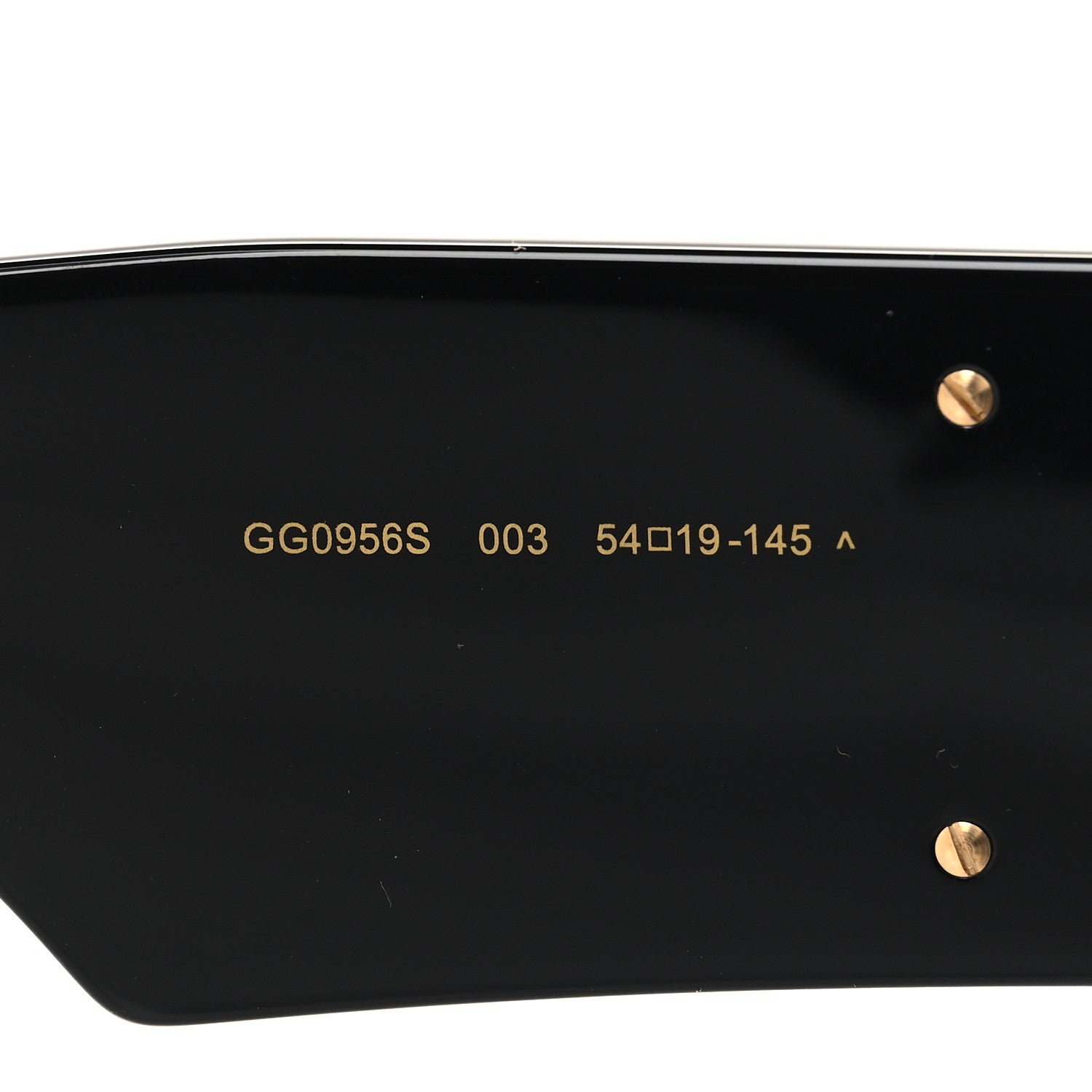 Gucci Acetate Square Frame Sunglasses Black 6 of 7