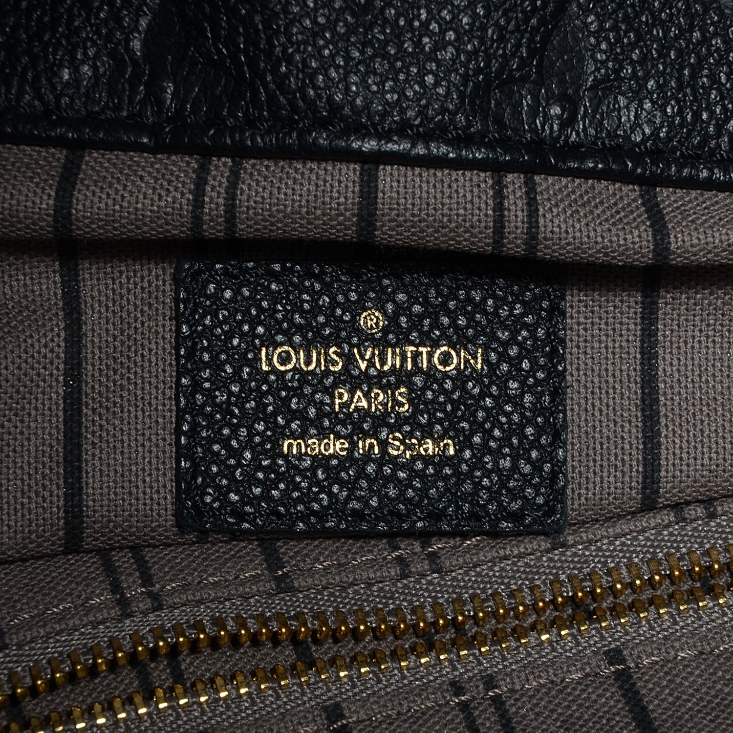 Louis Vuitton Empreinte Artsy MM Black 6 of 8