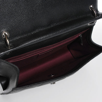 Chanel Caviar Quilted Large Retro Class Flap Black 5 of 9