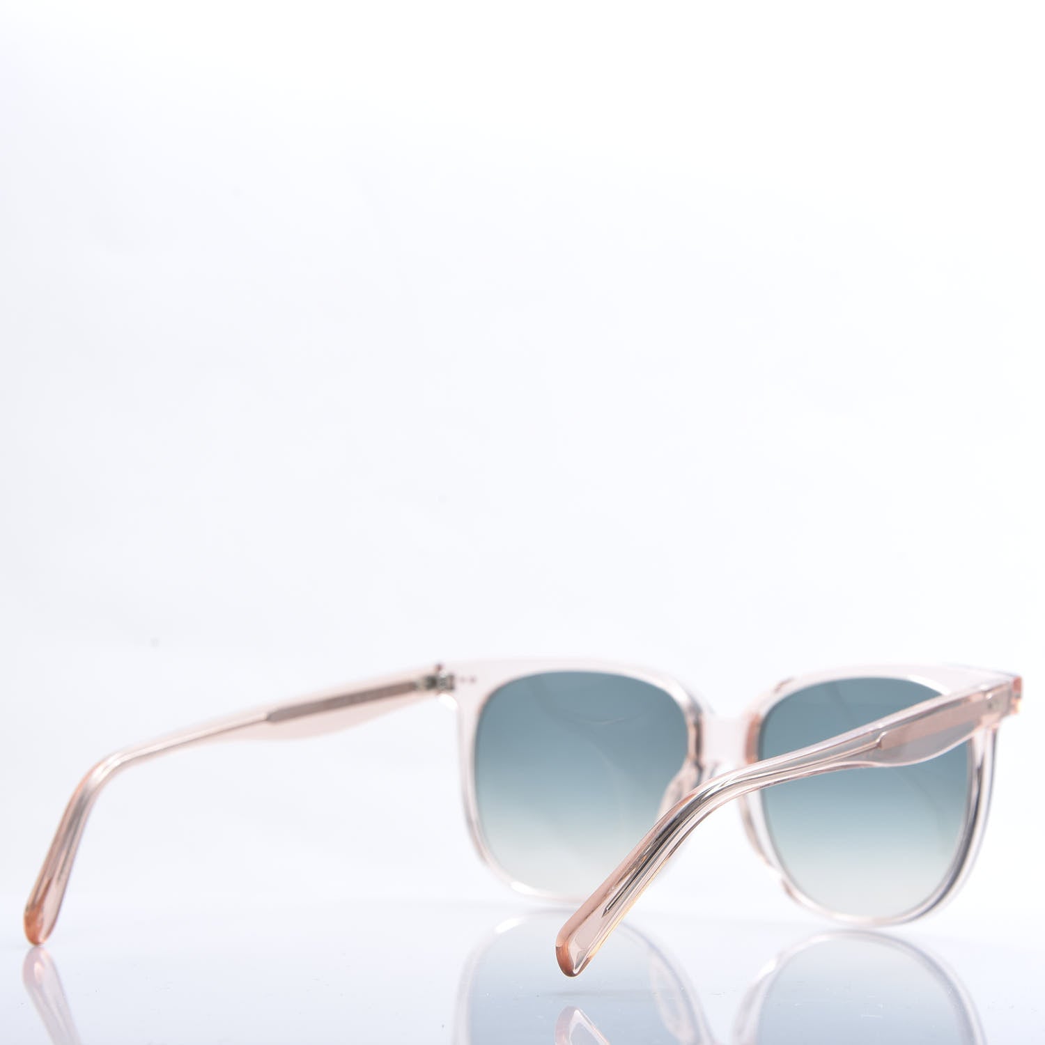Celine Acetate CL40022F Sunglasses Baby Pink Turquoise 4 of 7