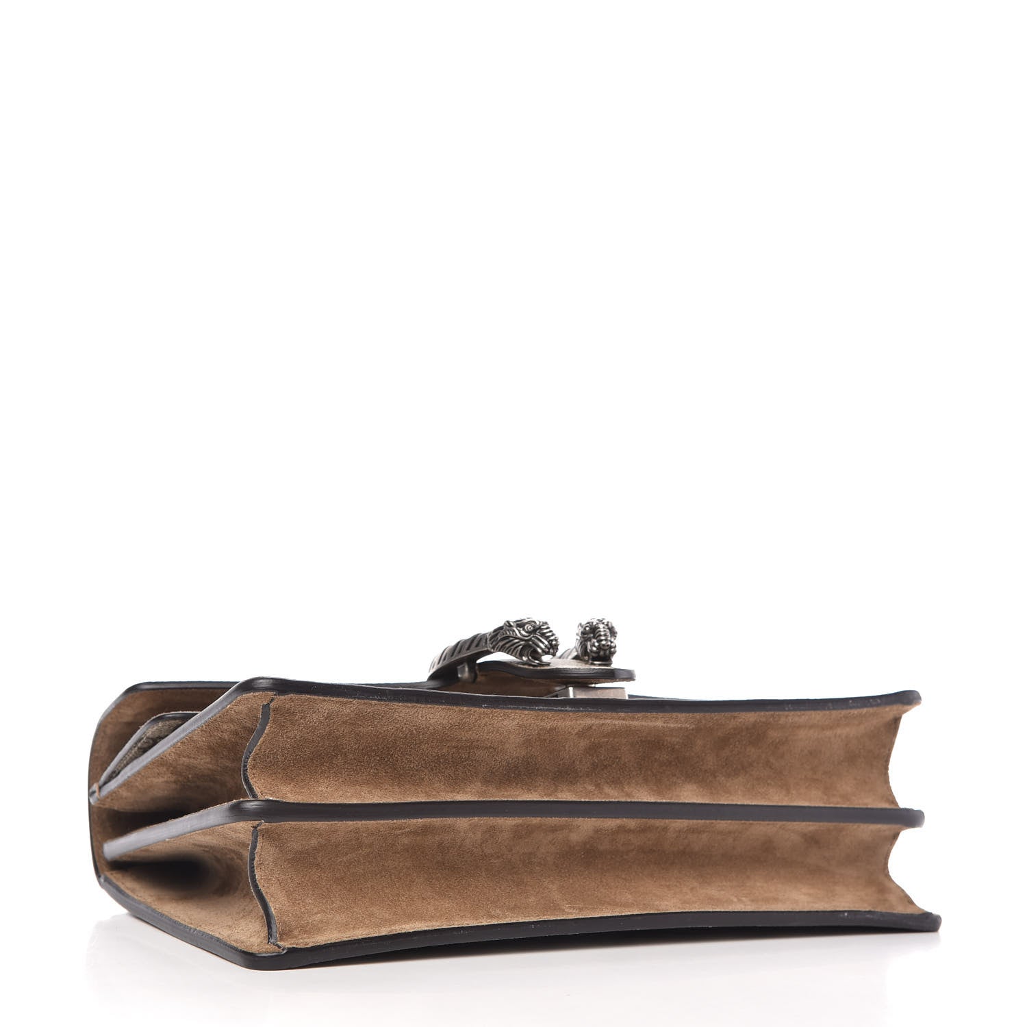 Gucci GG Supreme Monogram Small Dionysus Shoulder Bag Taupe 4 of 10
