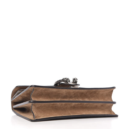 Gucci GG Supreme Monogram Small Dionysus Shoulder Bag Taupe 4 of 10