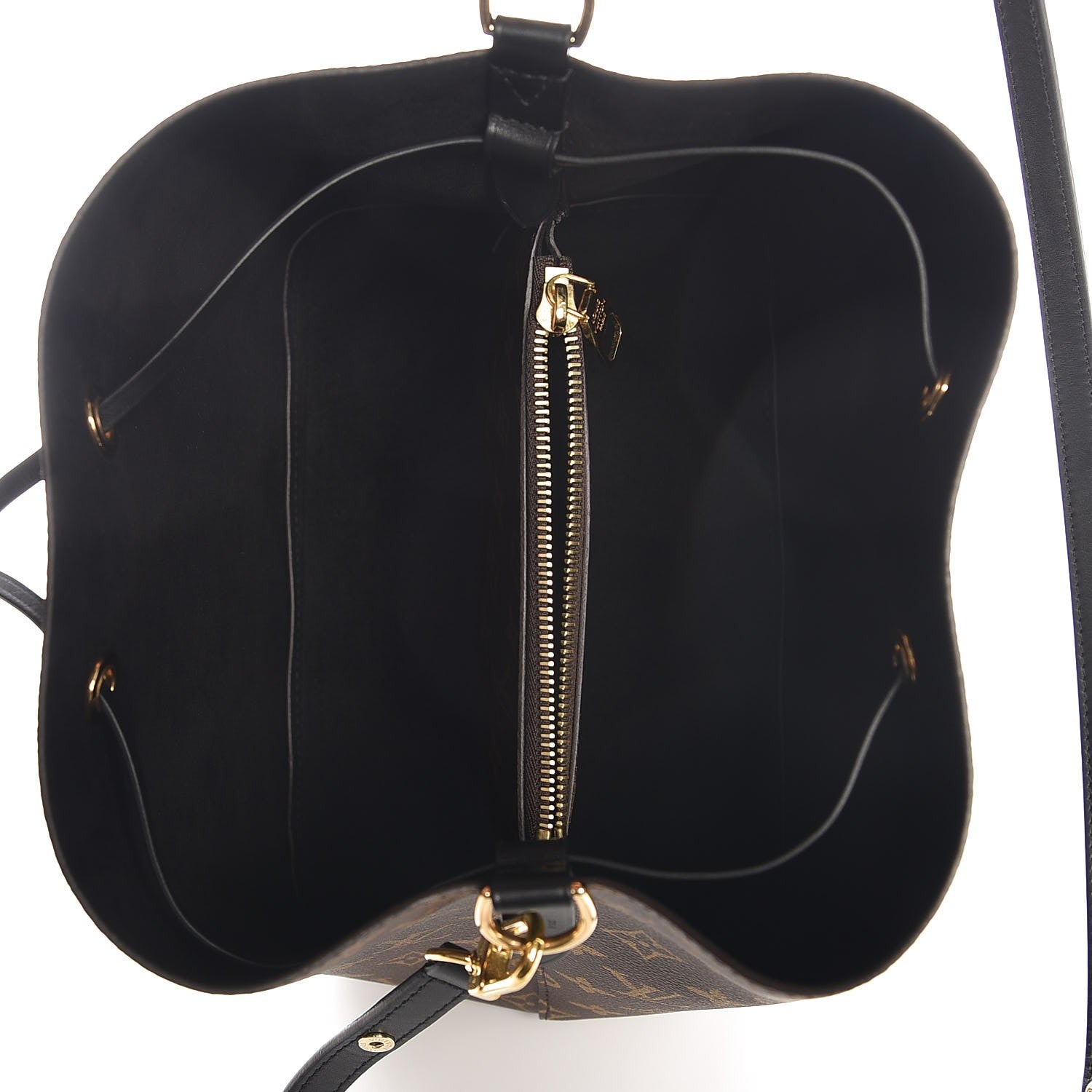 Louis Vuitton Monogram Neonoe MM Black 5 of 7