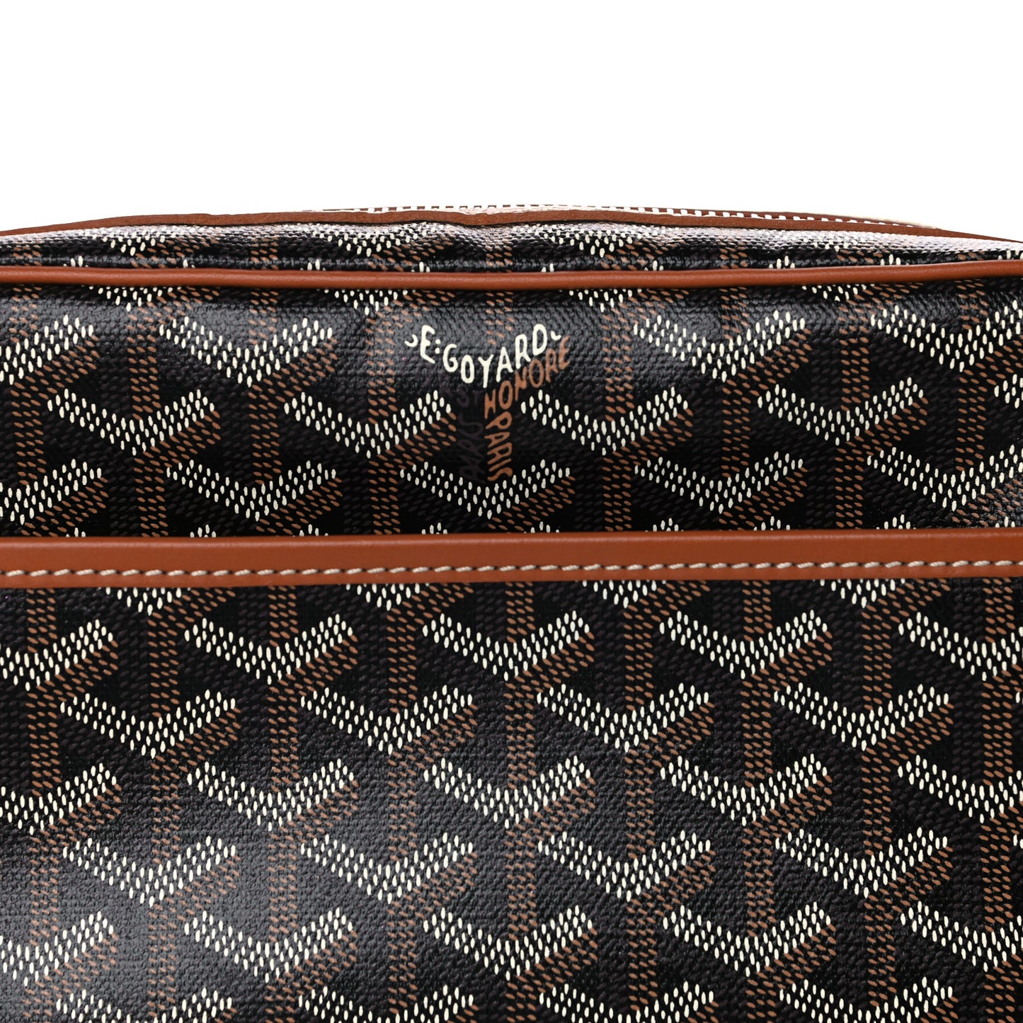 Goyardine Sac Cap Vert Black Gold